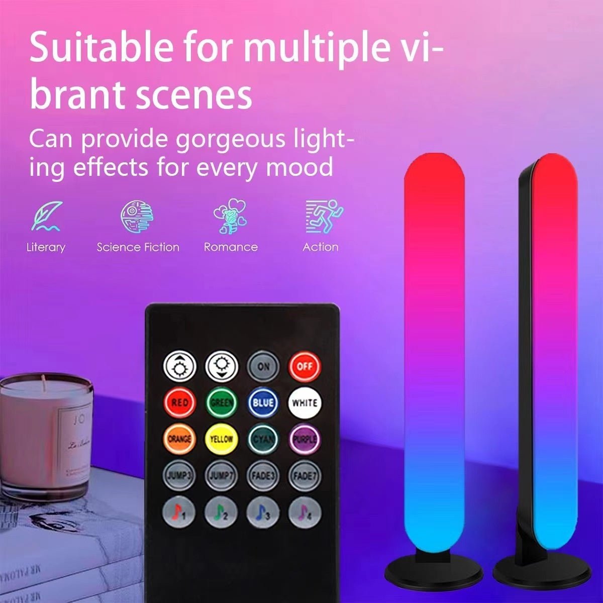 RGB Music Sync Light Bars for Gaming