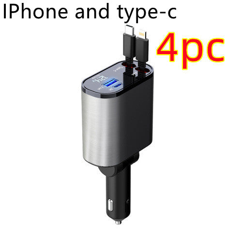 100W USB-C Fast Charging Car Adapter 