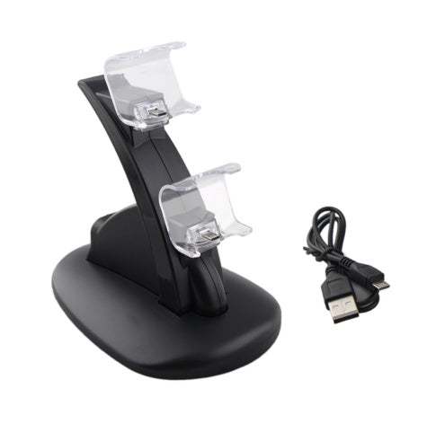Dual USB Charging Dock for PS4 Controllers