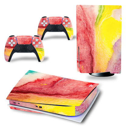 White PS5 Console and Controller Vinyl Skins