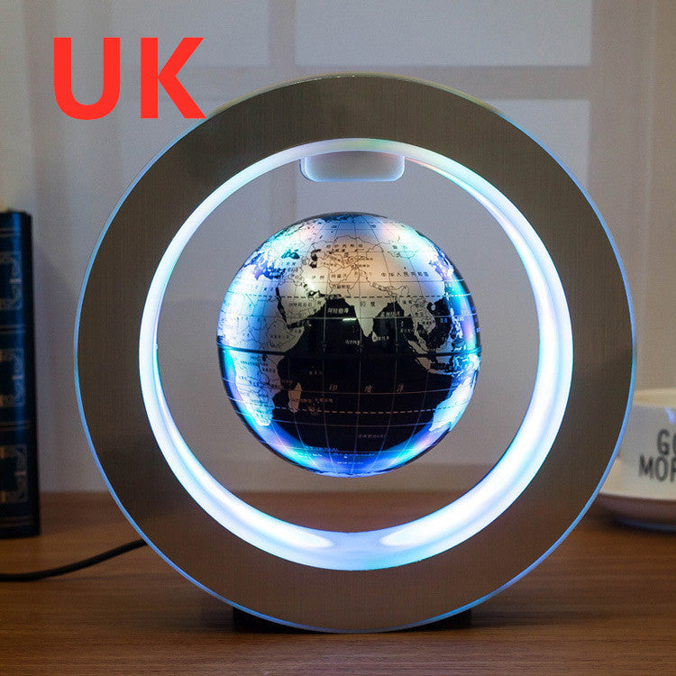 Magnetic Levitation LED World Map Globe 