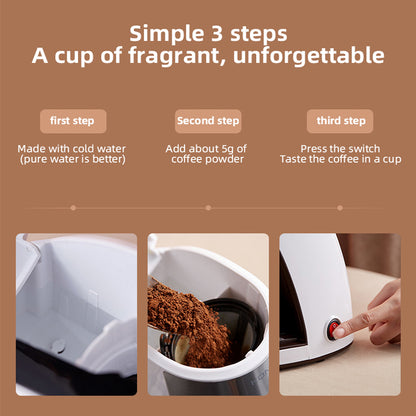 Portable Automatic Home and Office Coffee Maker