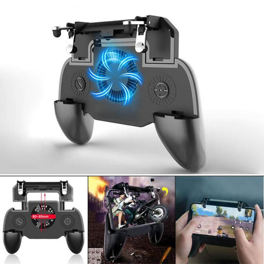 Universal Phone Game Controller with Cooling Fan