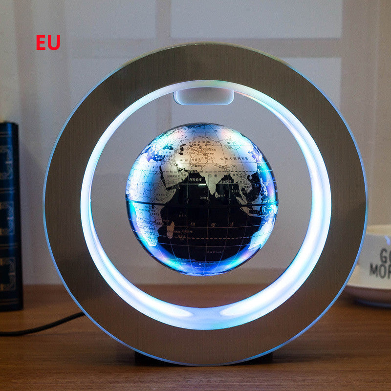 Magnetic Levitation LED World Map Globe 