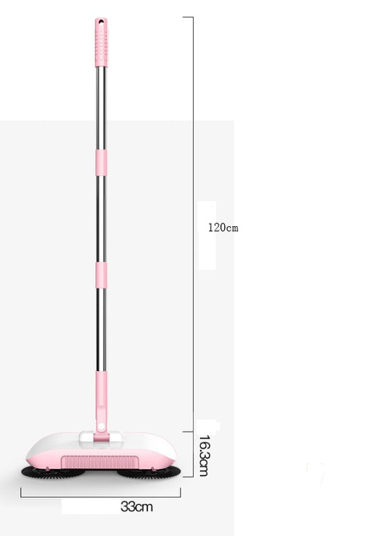 Hand Push Floor Sweeper and Mop Machine 