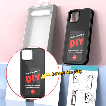 Battery-Free E-Ink Projection Phone Case