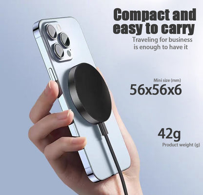 15W Magnetic Wireless Charger for iPhone 12 to 17