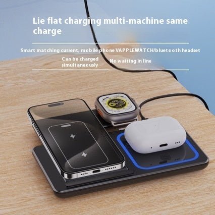 3-in-1 Foldable Wireless Charging Station - YOUR DailyNeeds