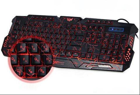 RGB Backlit Luminescent Gaming Keyboard 