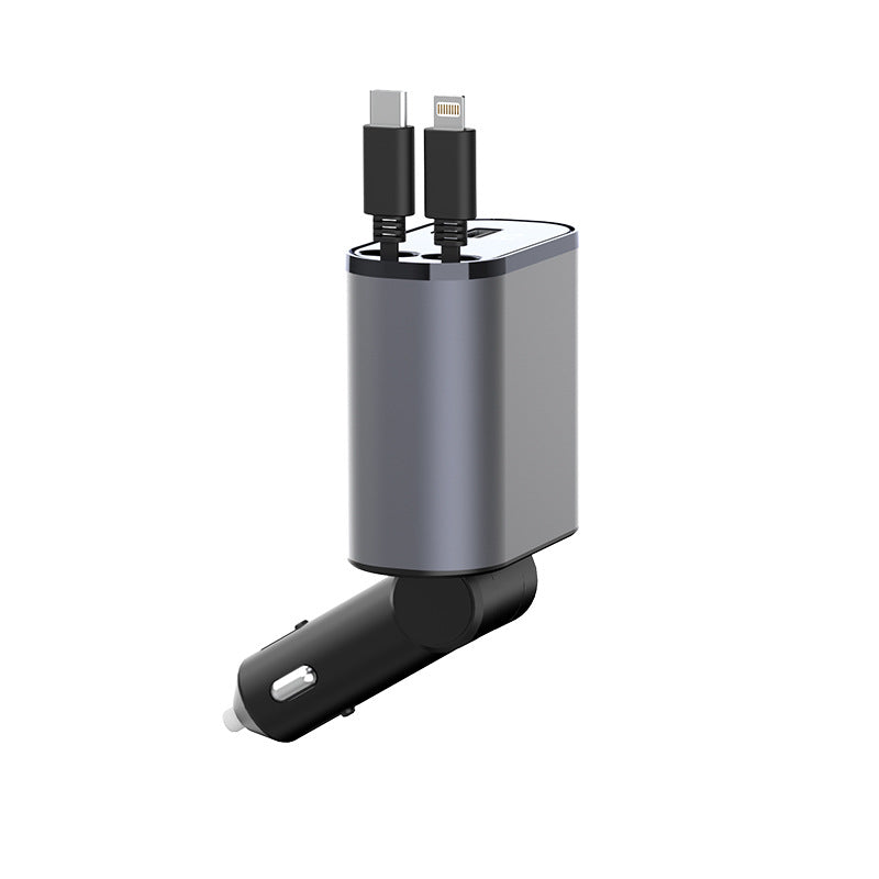 100W USB-C Fast Charging Car Adapter 