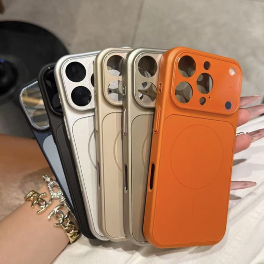 MagSafe Frosted Glass Magnetic Phone Case