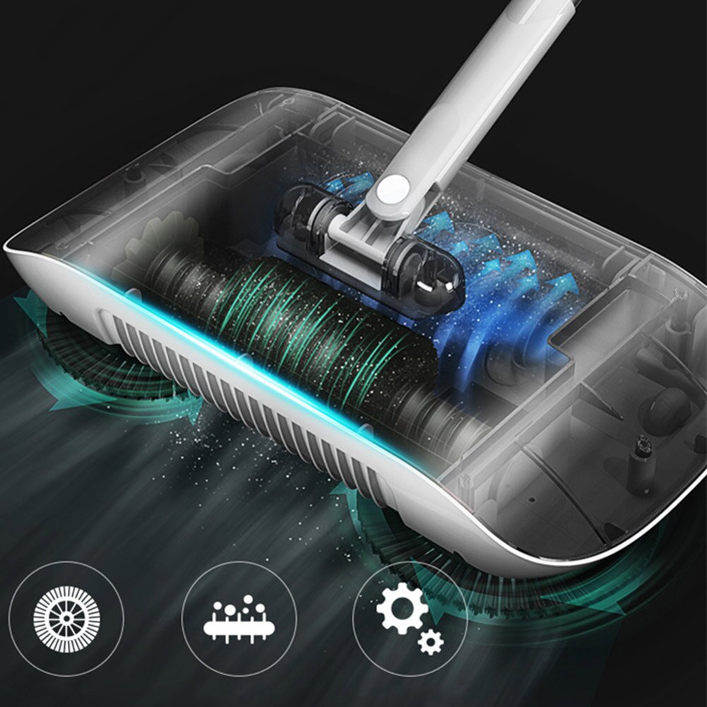 Hand Push Floor Sweeper and Mop Machine 