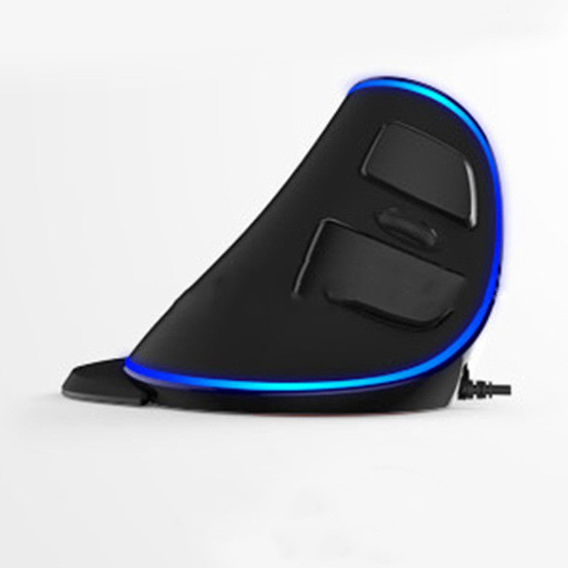 Vertical Ergonomic Snail RGB Anti-Mouse Hand Wired Mouse 