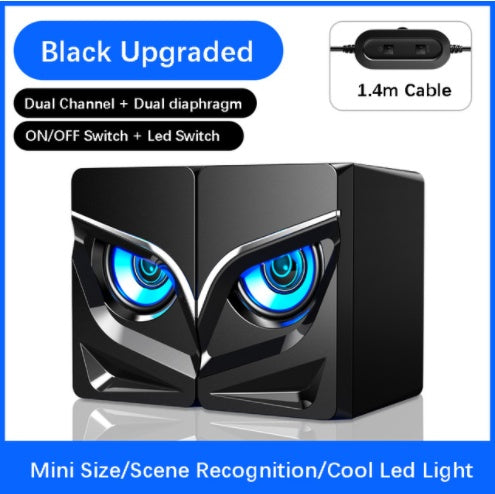 2.0 Channel PC Gaming Sound Bar Speakers