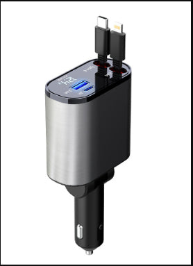 100W USB-C Fast Charging Car Adapter 