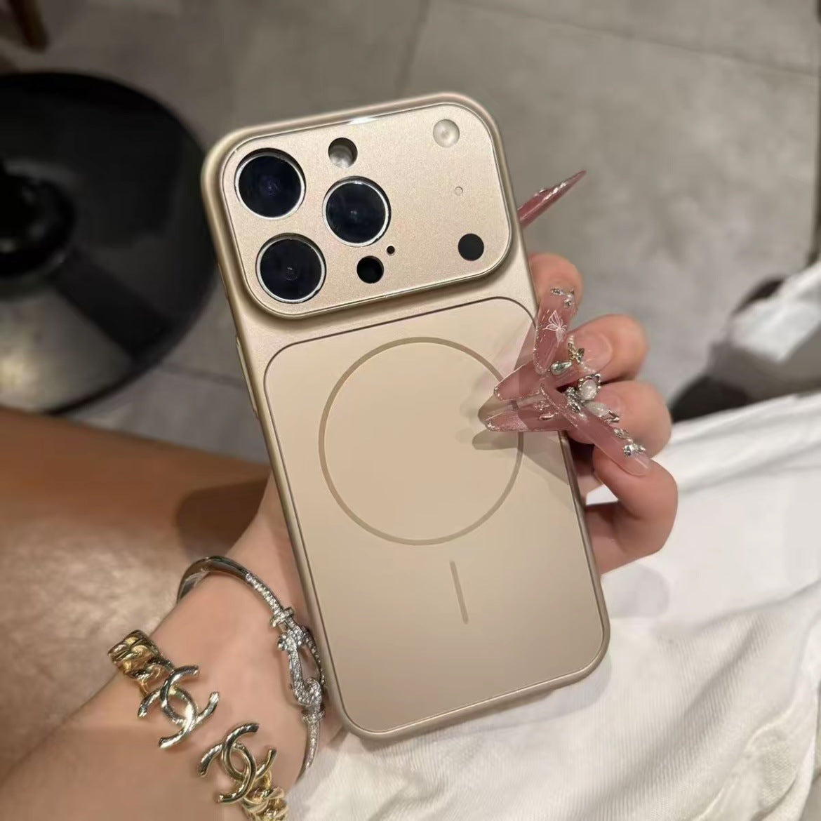 MagSafe Frosted Glass Magnetic Phone Case