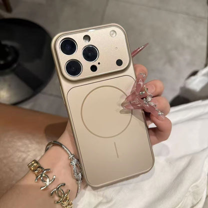 MagSafe Frosted Glass Magnetic Phone Case