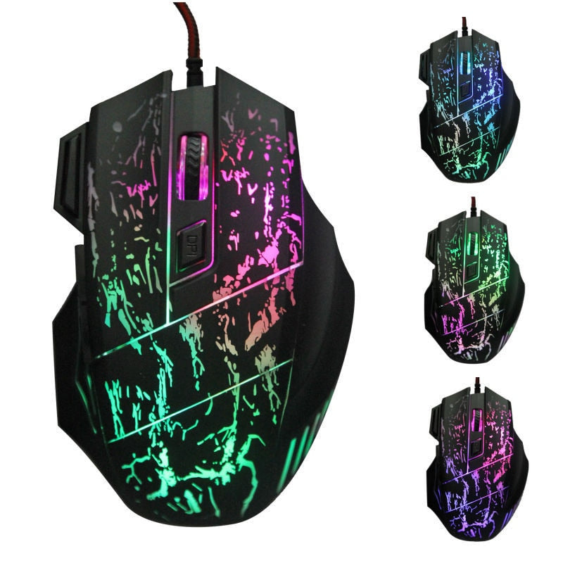 Ergonomic Wireless Computer Gaming Mouse
