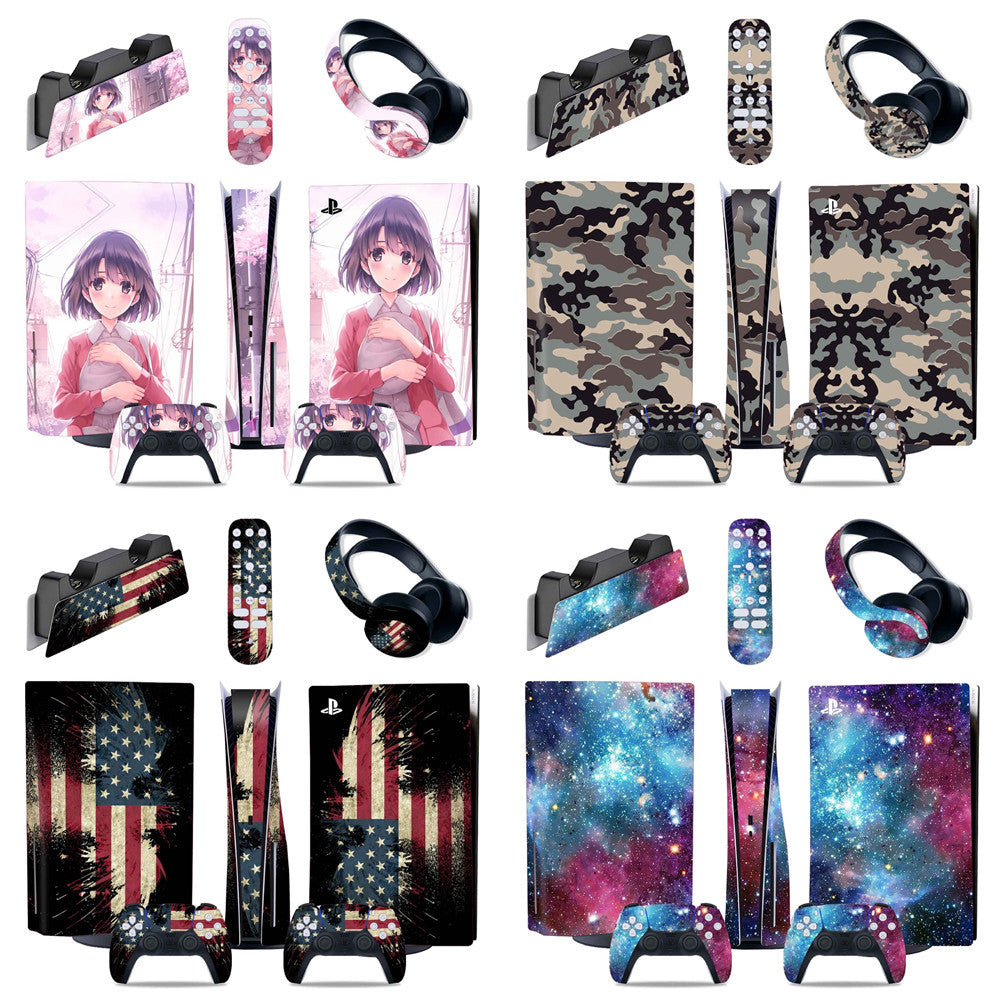 PS5 Sticker Set Game Console Full Body Sticker 