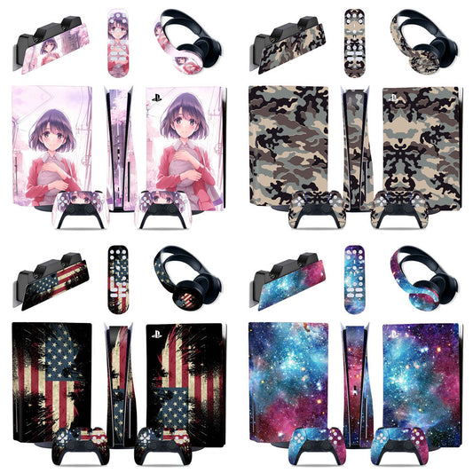 PS5 Sticker Set Game Console Full Body Sticker 