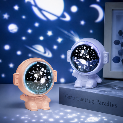 Astronaut Galaxy Star Night Light Projector