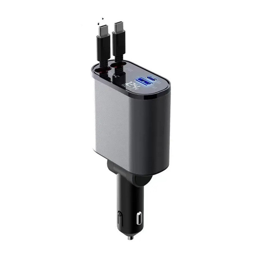 100W USB-C Fast Charging Car Adapter 