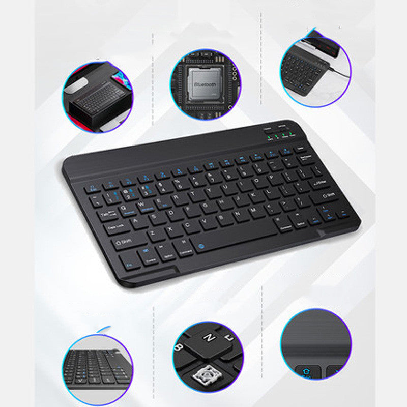 Wireless Keyboard for Apple and MatePad Tablets