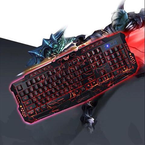 RGB Backlit Luminescent Gaming Keyboard 