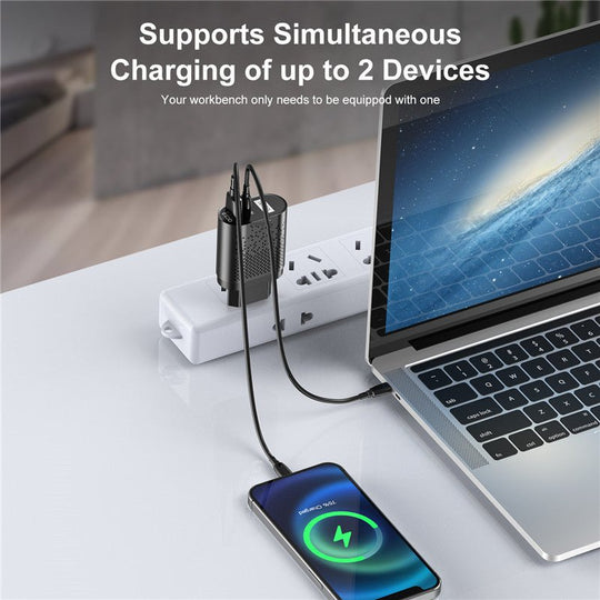 65W GaN Fast Charging Power Adapter
