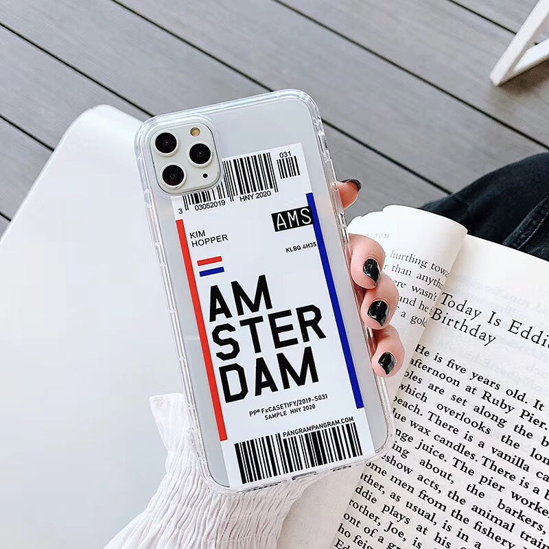 Ticket Design Protective Mobile Phone Case