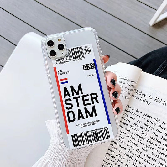 Ticket Design Protective Mobile Phone Case