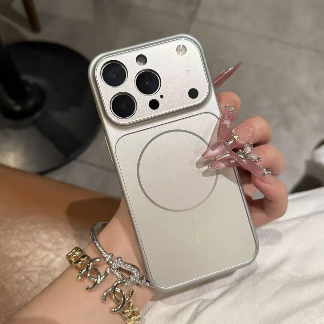 MagSafe Frosted Glass Magnetic Phone Case