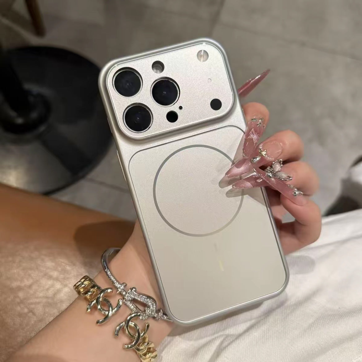 MagSafe Frosted Glass Magnetic Phone Case