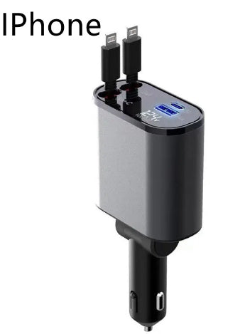 100W USB-C Fast Charging Car Adapter 