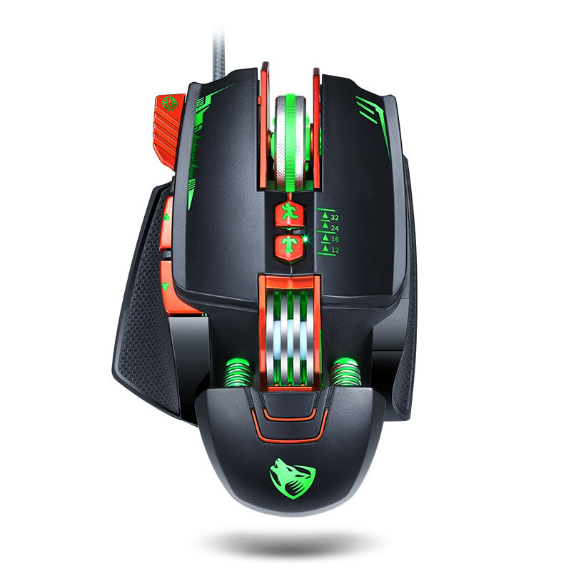 Thunder Wolf V9 Gaming Mouse Gaming Machine 