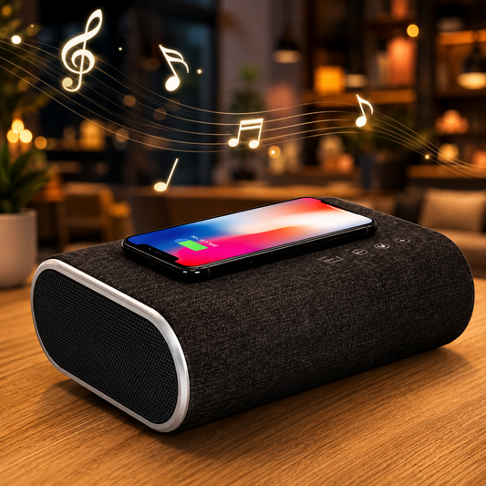 Wireless Charging Bluetooth Speaker Stand