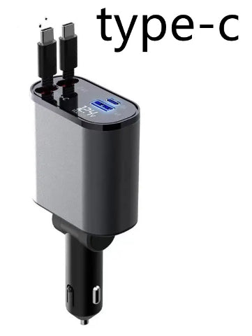 100W USB-C Fast Charging Car Adapter 