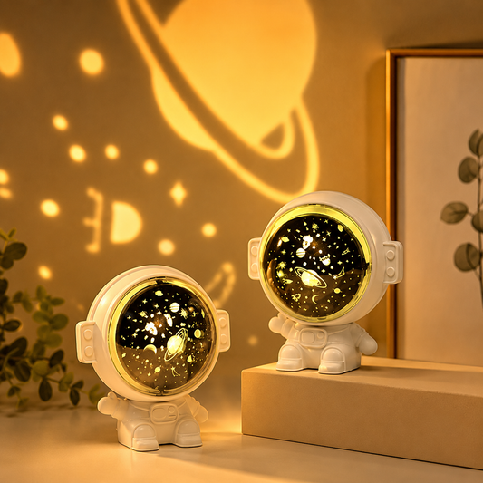 Astronaut Galaxy Star Night Light Projector