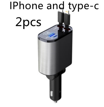 100W USB-C Fast Charging Car Adapter 