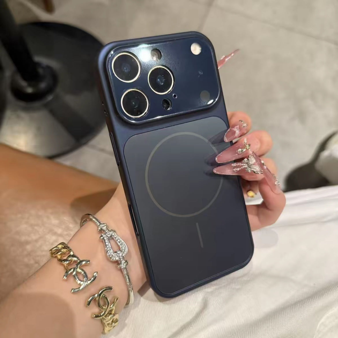MagSafe Frosted Glass Magnetic Phone Case