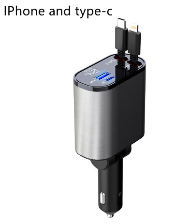 100W USB-C Fast Charging Car Adapter 