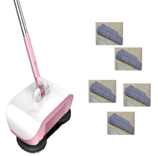 Hand Push Floor Sweeper and Mop Machine 