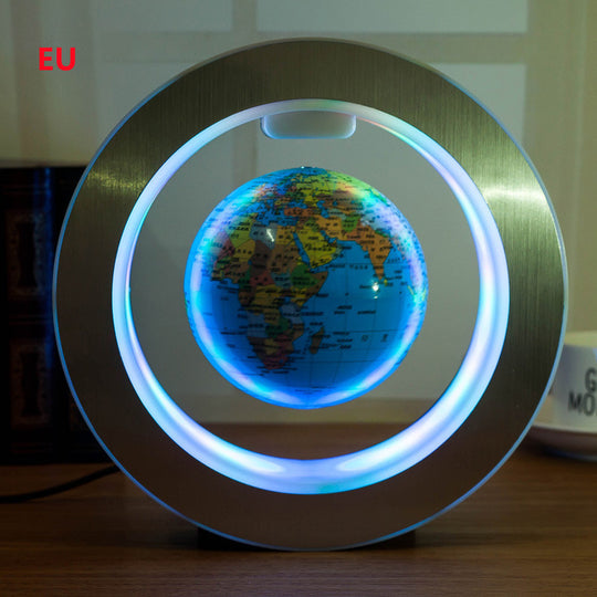 Magnetic Levitation LED World Map Globe 