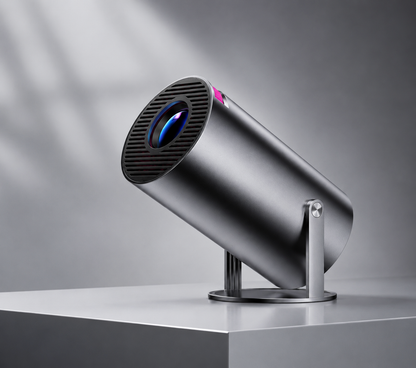 Portable 180 Degrees Auto-Focus Home Projector
