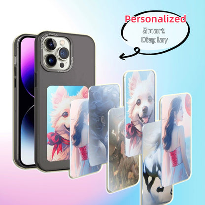 Battery-Free E-Ink Projection Phone Case