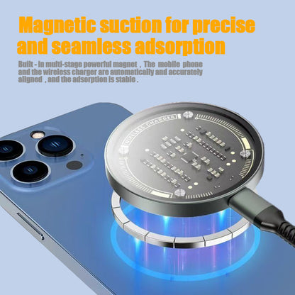 15W Magnetic Wireless Charger for iPhone 12 to 17