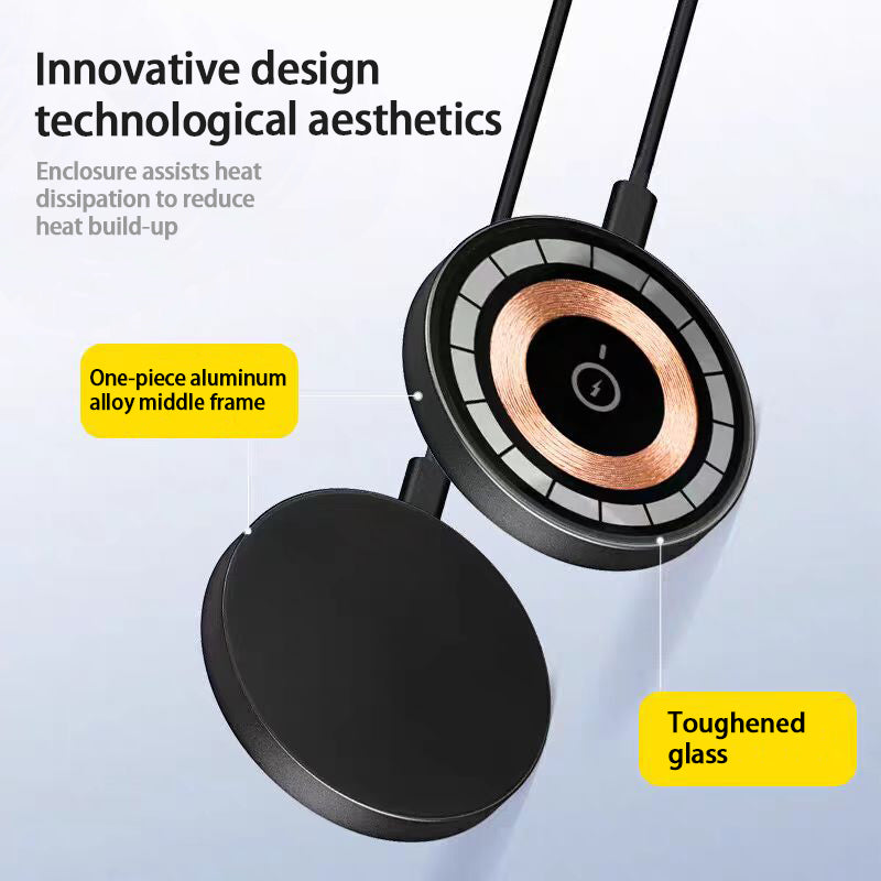 15W Magnetic Wireless Charger for iPhone 12 to 17