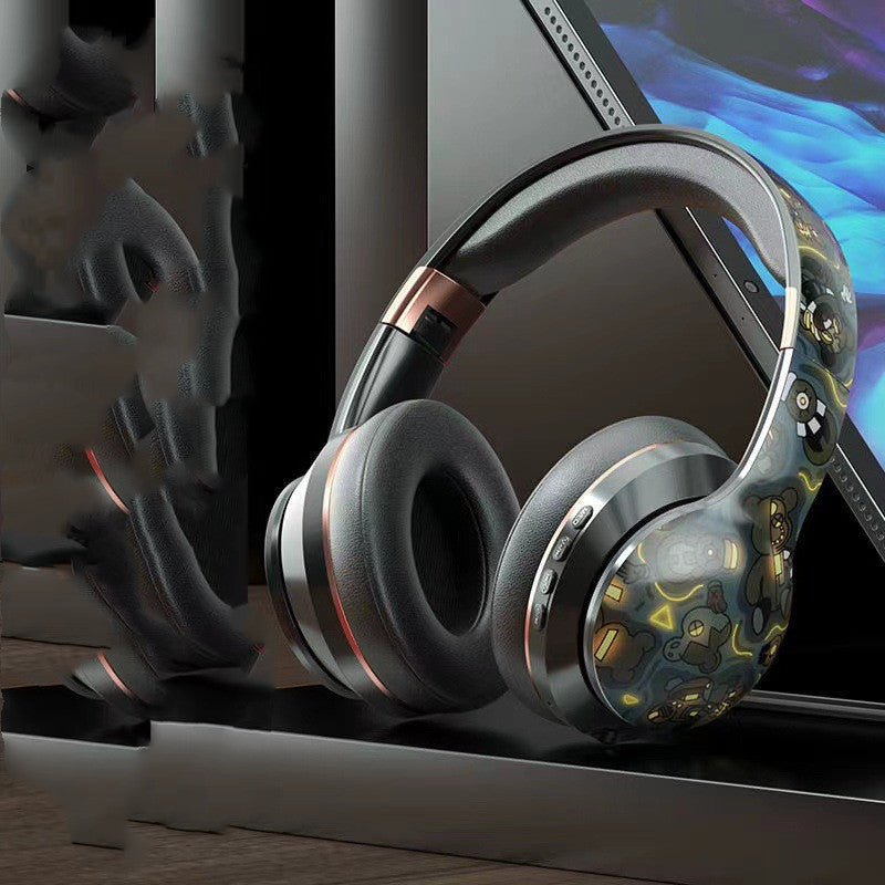 Wireless Bluetooth Headphone Head-Mounted E-Sports 
