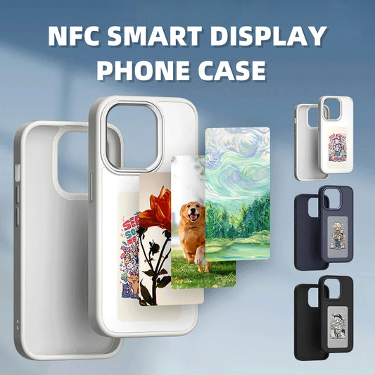 Battery-Free E-Ink Projection Phone Case