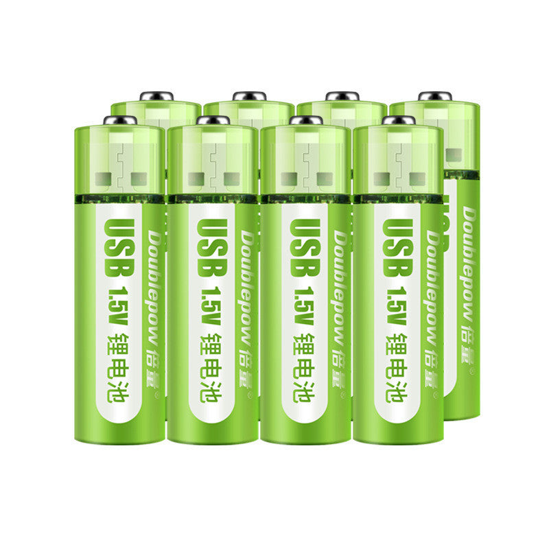 USB Rechargeable 1.5V AA Lithium Battery